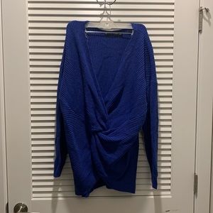 Pullover Sweater in Blue